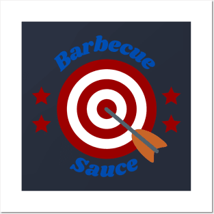 Barbecue Sauce Bullseye Posters and Art
